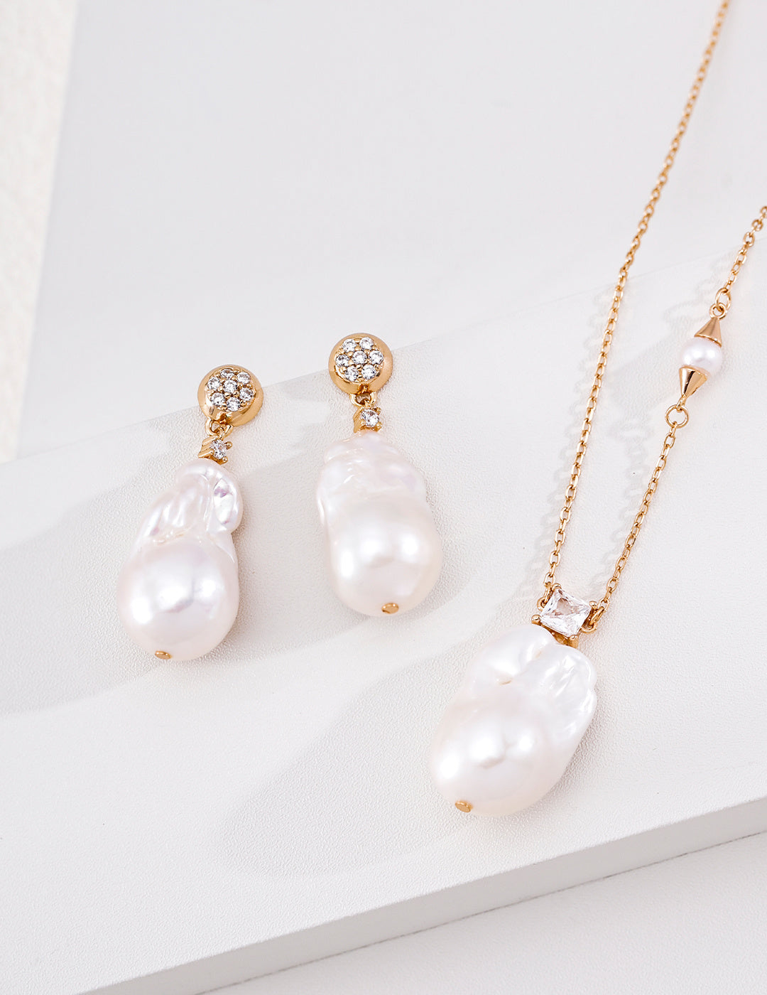Baroque Pearl+ S925 Nacklace