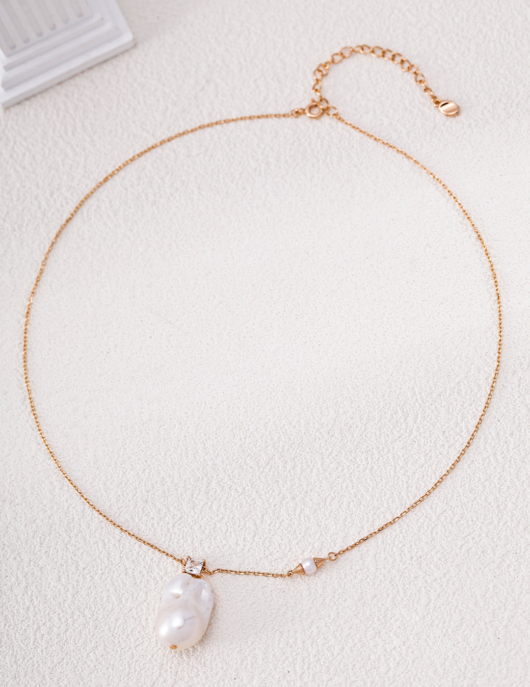 Baroque Pearl+ S925 Nacklace