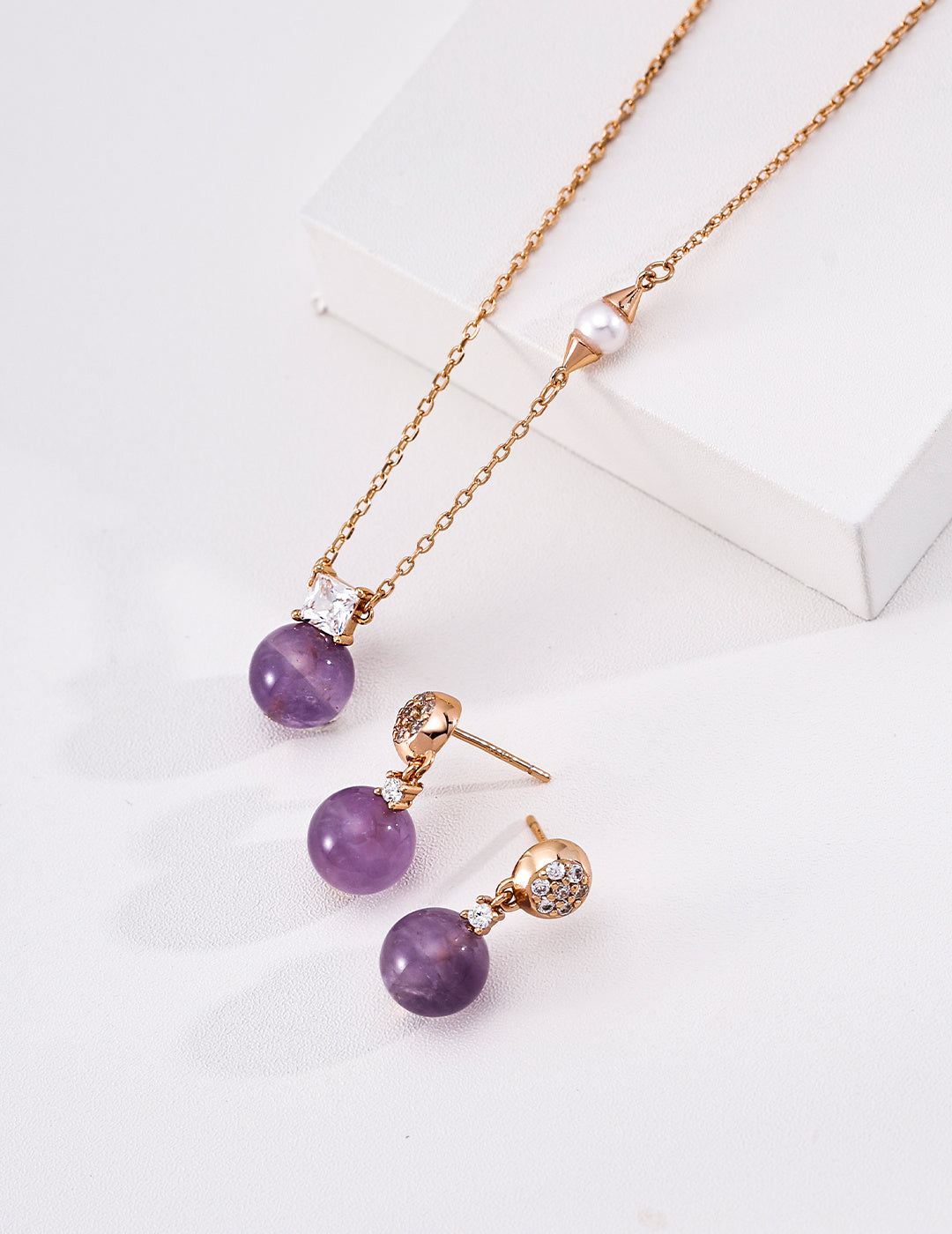 Amethyst + s925 nacklace