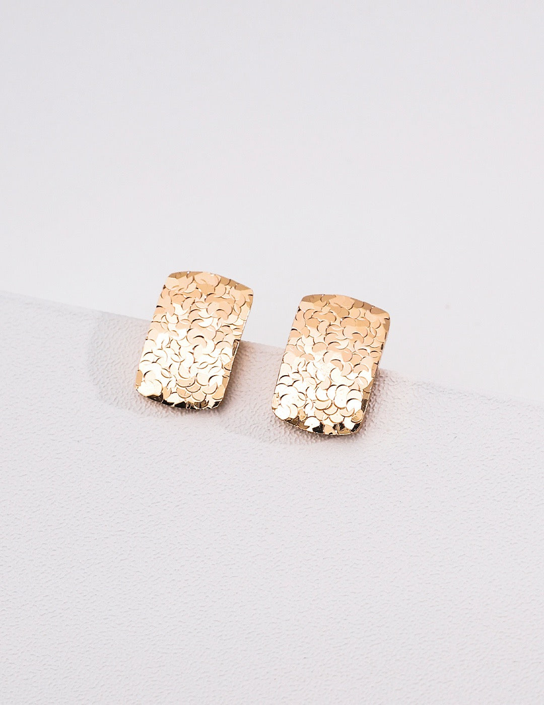 S925 Silver Simple Retro Stud Earrings